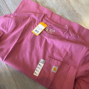 Carhartt | WOMEN'S LOOSE FIT HEAVYWEIGHT SHORT-SLEEVE POCKET T-SHIRT SzM(8-10)